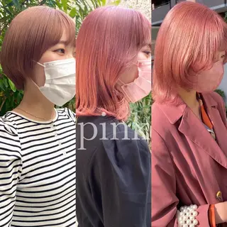カラー ハイトーン/デザイン hirokiのヘアスタイル