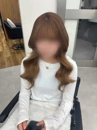 ロング カラー ヘアアレンジ メンズ 羽エク指名No1✨️ シールエク🌙しぇるのヘアスタイル