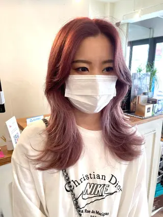 カラー 韓国ヘア🇰🇷 有田裕也のヘアスタイル