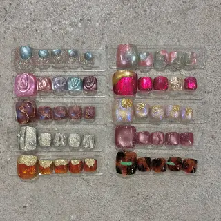 ネイル 亀戸8 HACHI スタッフのネイルデザイン