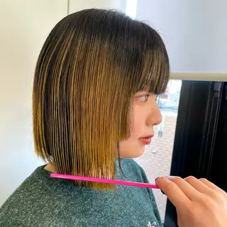 カラー 🎯🦖ʜᴀɴᴀ 似合わせショート🌷のヘアスタイル