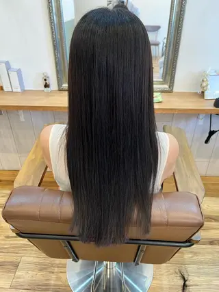 ロング 🐰ハイトーンカラー 畠山 渡🐰のヘアスタイル