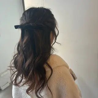ヘアアレンジ ゆ ののヘアスタイル