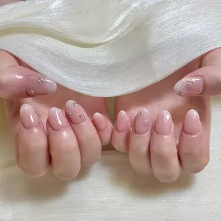 ネイル By moonネイル 🌷ワンホン/韓国風のネイルデザイン