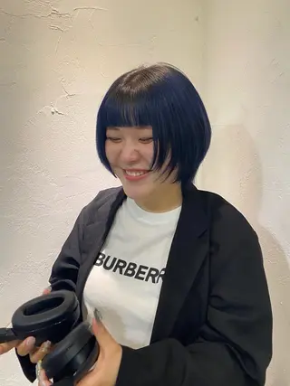 ショート カラー Lomalia／ yuzuki🤎ᐩᕀのヘアスタイル
