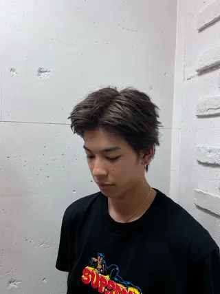 ショート メンズウルフ 船木🫡のヘアスタイル