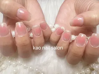 ネイル kao nail マグネット/長さだしのネイルデザイン