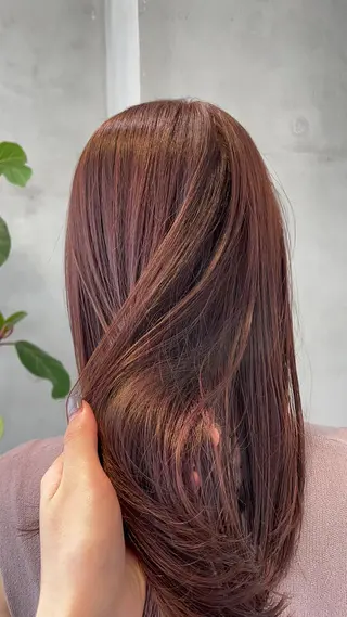 ミディアム カラー 🐣Say.ree ひらいで ななみ🐣のヘアスタイル