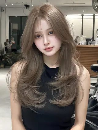 ロング 周防 頼翔のヘアスタイル