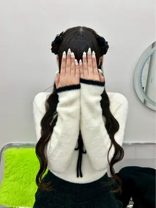 ロング カラー ヘアアレンジ エクステ💖アレンジ ✨┆横浜🤍みいなのヘアスタイル