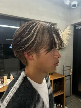 メンズ サカモト ナオミのヘアスタイル