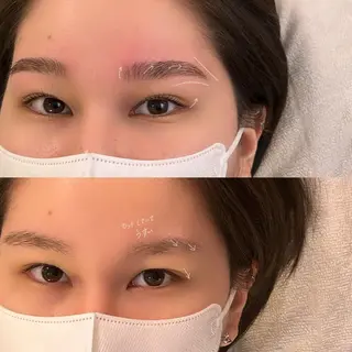 マツエク・マツパ アイブロウ GO TODAY SHAiRE SALON Vellmie店所属・吉祥寺kasumi 🌛eye/browのマツエク・マツパデザイン