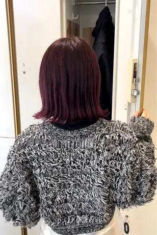 ミディアム バレイヤージュ/ヘア アレンジ/shionのヘアスタイル