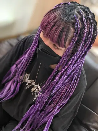 ロング ヘアアレンジ scamp ★のヘアスタイル