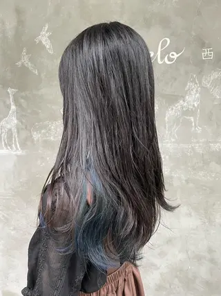 ロング 飯塚 七海のヘアスタイル