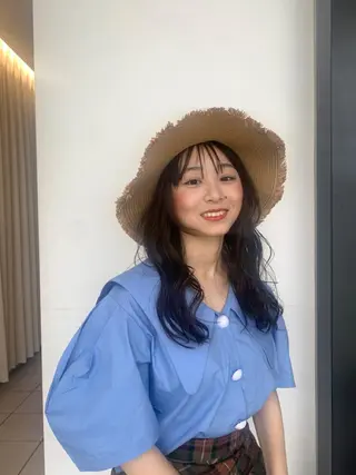 ロング ボブ 西宮北口/みなみのヘアスタイル