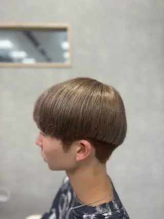 ショート カラー メンズ メンズ特化韓国風 パーマスタイル/りんのヘアスタイル