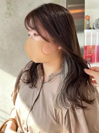 ロング カラー ナチュラル透明感🌱 小山美樹子のヘアスタイル