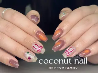 ネイル 神田 ココナッツのネイルデザイン