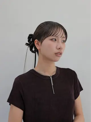 ミディアム cieca所属・カットモデル募集中 大原龍のヘアスタイル