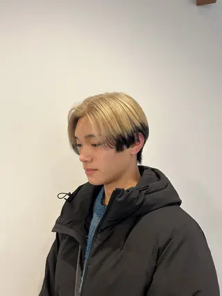 カラー メンズ 川端 明莉のヘアスタイル