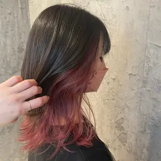 カラー 🍨デザインカラー/ ブリーチ”みさき🐇のヘアスタイル