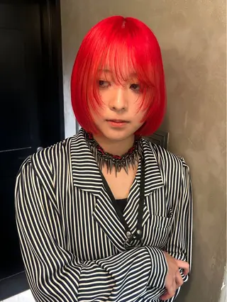 ショート カラー デザイン/アレンジ ❤︎イシイレイのヘアスタイル