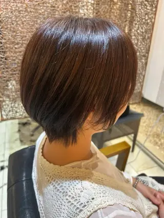 ショート 武藤 夕菜のヘアスタイル