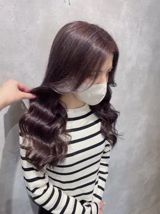 カラー 💗ROSEL／ KUREA💗のヘアスタイル