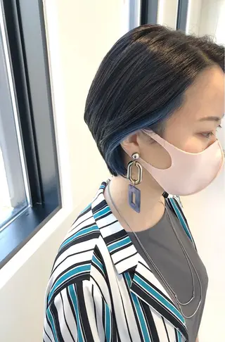 カラー 髪質改善/顔まわり 石原のヘアスタイル