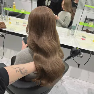セミロング カラー トレンドレイヤー No.1/KOHEIのヘアスタイル