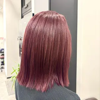 ミディアム カラー 太田 百合花のヘアスタイル