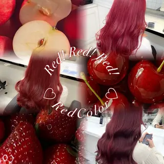 カラー 合田 未来のヘアスタイル
