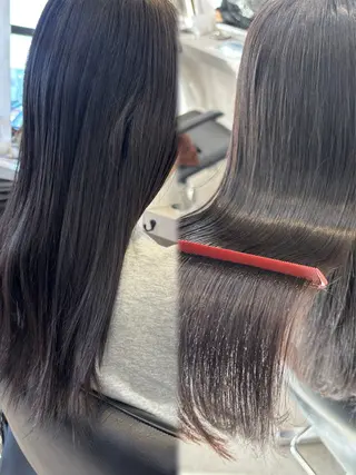 ロング yoshino /ナチュラル縮毛のヘアスタイル