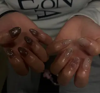 ネイル 。*✧⛓️ mayu⛓️✧︎*。のネイルデザイン