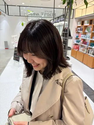 ショート カラー 門田 楓香のヘアスタイル