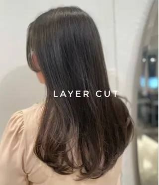 セミロング . AYUKAのヘアスタイル