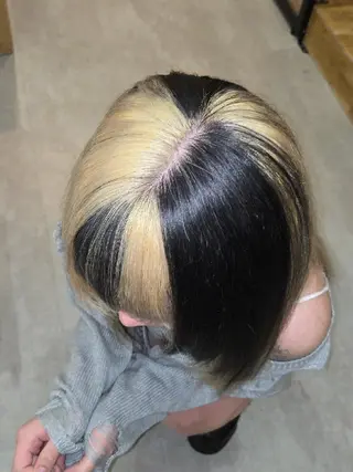 ロング カラー ケアブリーチ特化 same 🦈のヘアスタイル