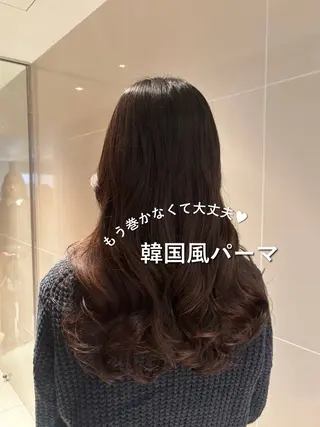 パーマ 韓国風パーマ/ オリーブ🇰🇷あゆのヘアスタイル