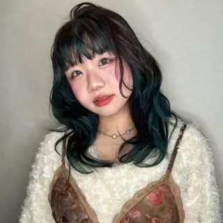セミロング カラー Daisy🫧天神/ 大名🫧AYURIのヘアスタイル