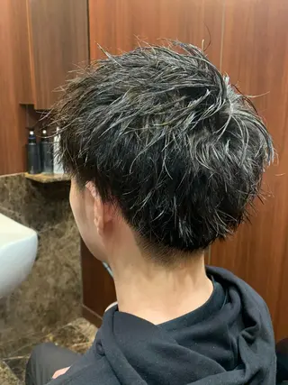 ショート メンズ 羽木 隆徒のヘアスタイル