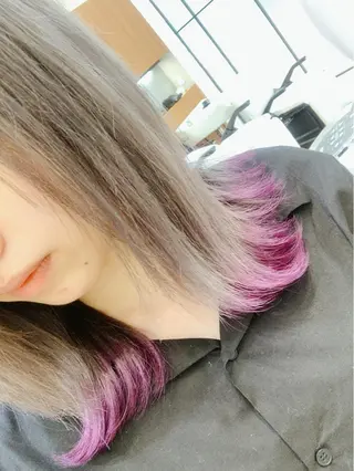 ミディアム カラー AKALA HAIR 西宮店 Juriのヘアスタイル