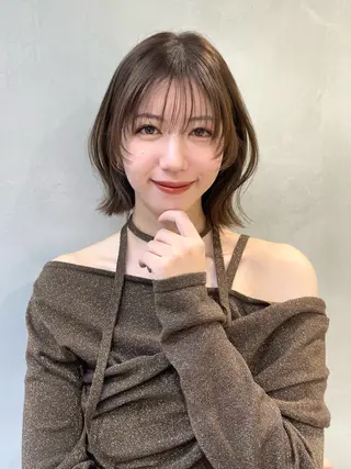 ショート 大宮🤍縮毛矯正 レイヤー🪽なるのヘアスタイル