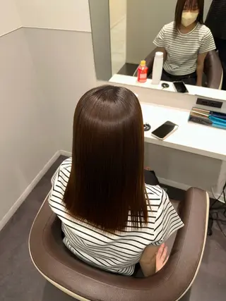 ミディアム 美髪特化✨ 伊織✨縮毛矯正✨のヘアスタイル