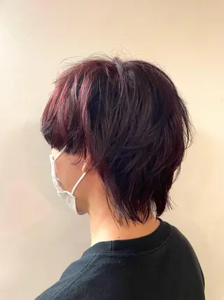 カラー カネコ ノノカのヘアスタイル