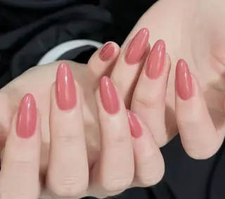 ネイル By moonネイル 🌷ワンホン/韓国風のネイルデザイン