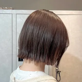 ショート カラー 神戸ボブ✂️ ioe三宮/田 伸佳のヘアスタイル