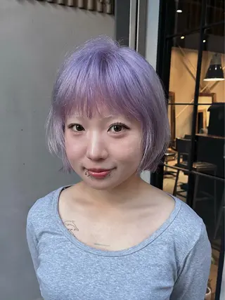 ミディアム anri/野田/ ボブカットのヘアスタイル