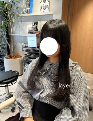 ロング 柔らかgirly/ レイヤー/yuiのヘアスタイル