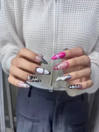 ロング Siita Yukiのネイルデザイン